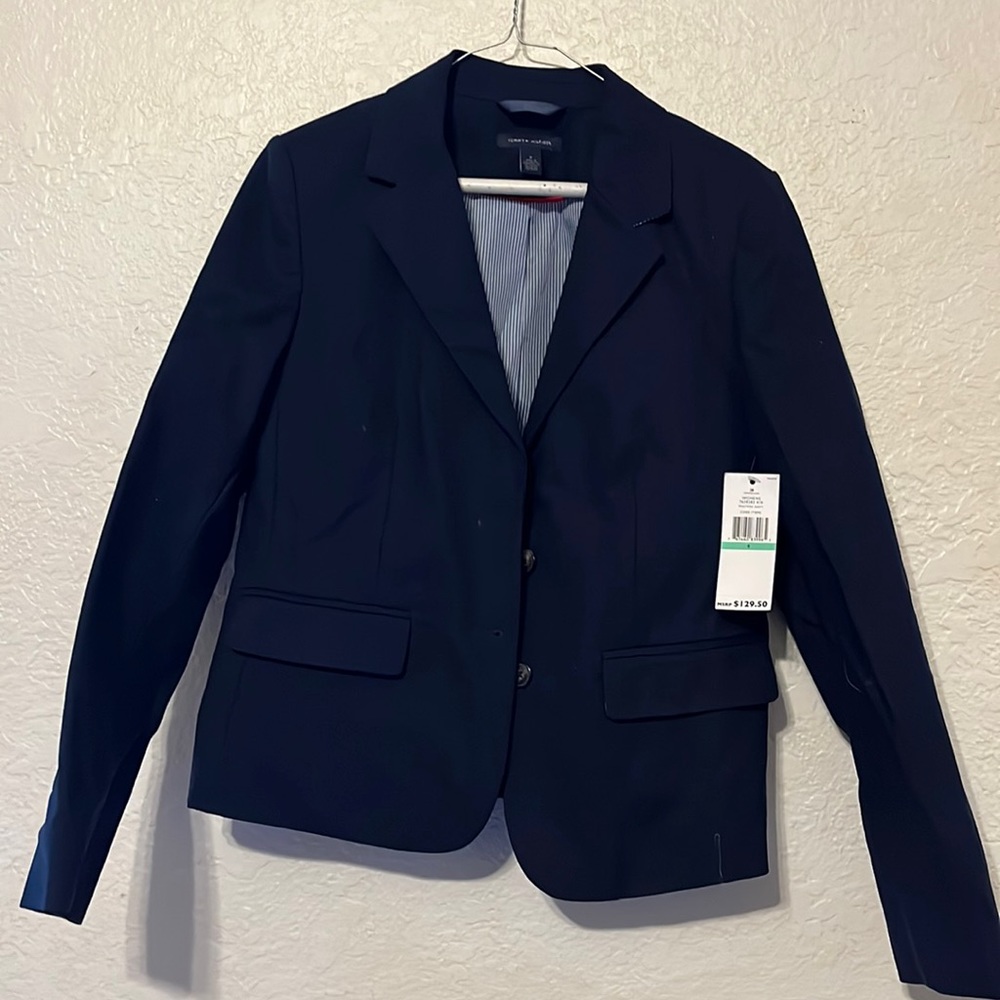 Navy blue blazer